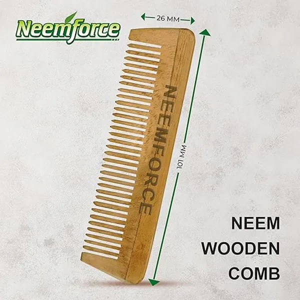 Neemforce_Sishu_Plain_Neem_Wood_Comb