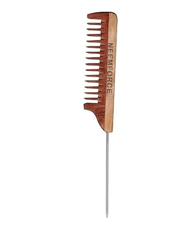 Neemforce_Neem_Wood_Single_Tooth_Comb