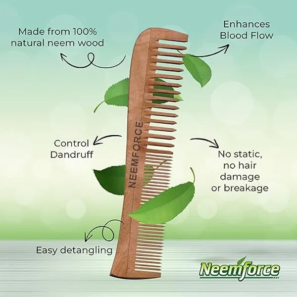 Neemforce_Wooden_Single_Tooth_Comb