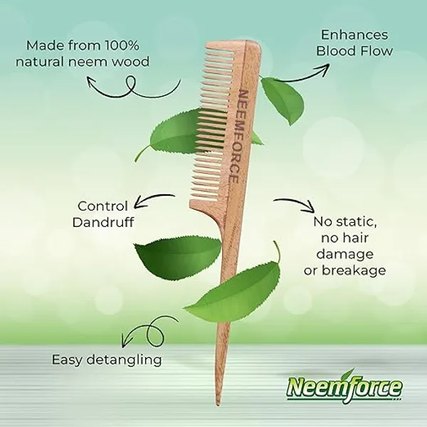 Neemforce_Neem_Wood_Dual-Sided_Comb