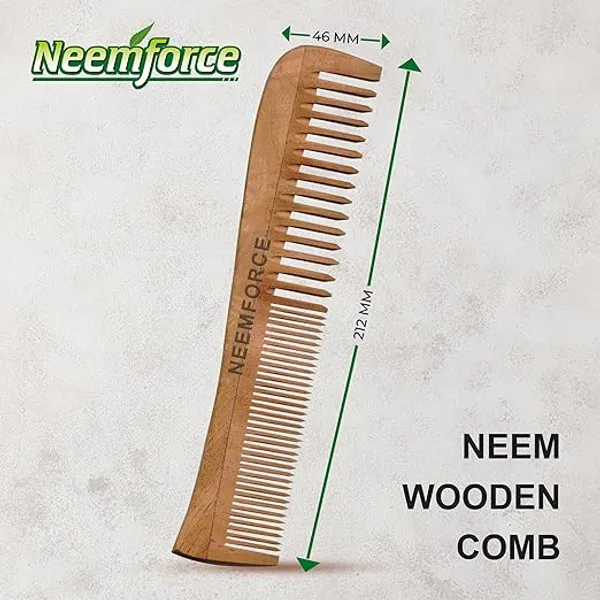Neemforce_Wooden_Single_Tooth_Comb