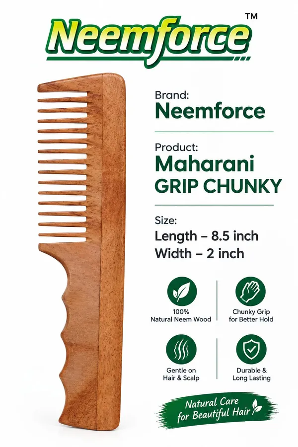 Neemforce_Maharani_Grip_Chunky_Neem_Wood_Comb