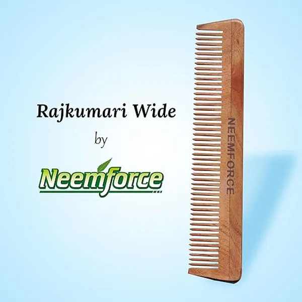 Neemforce_Rajkumari_Wide_Neem_Wooden_Comb