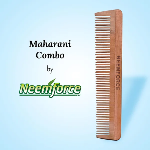 Neemforce_Neem_Wood_Wide_Tooth_And_Fine_Tooth_Comb