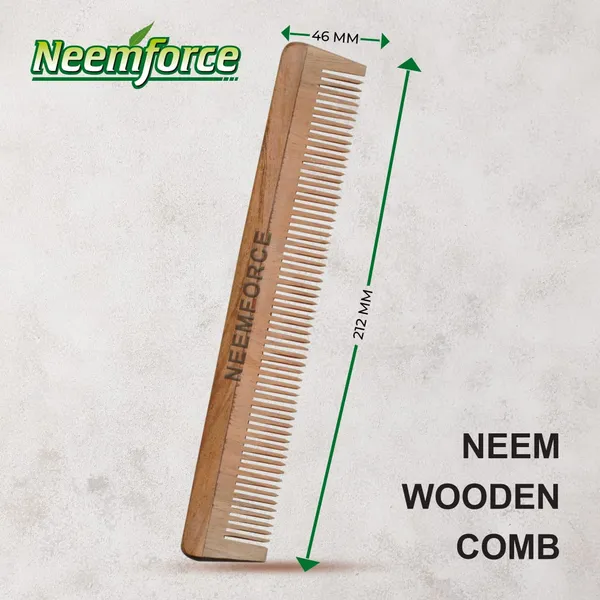 Neemforce_Neem_Wood_Wide_Tooth_Hair_Comb