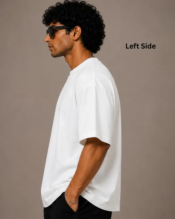 Elevate_Outfit_White_Oversize_T-Shirt_For_Man_I_100%_cotton_anime_graphics_printed_T-Shirt_For_Man