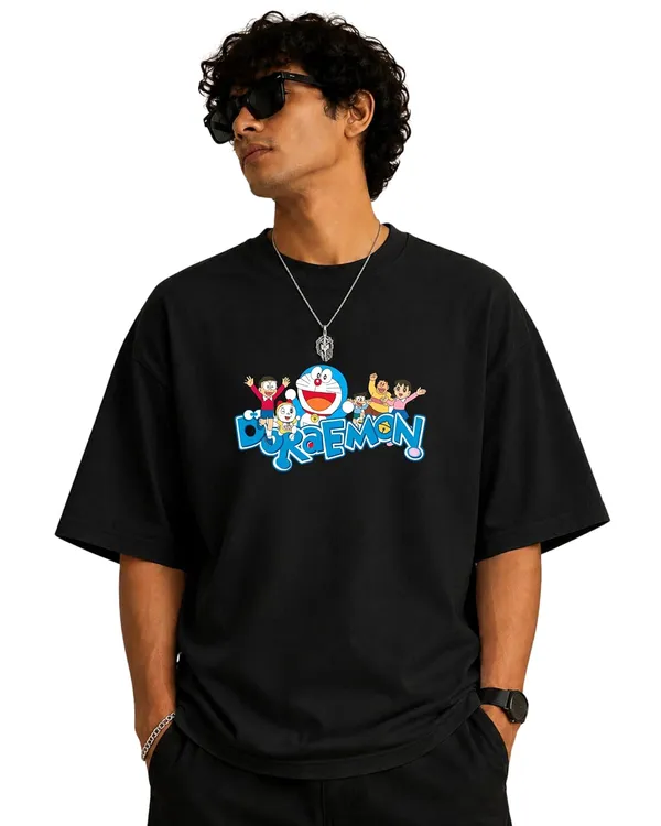 Doraemon_Printed_Oversized_Black_T_Shirt_for_Men_|_100%_Pure_Cotton_Round_Neck_T-Shirt_|_Front_&_Back_Print_|_Casual_&_Streetwear