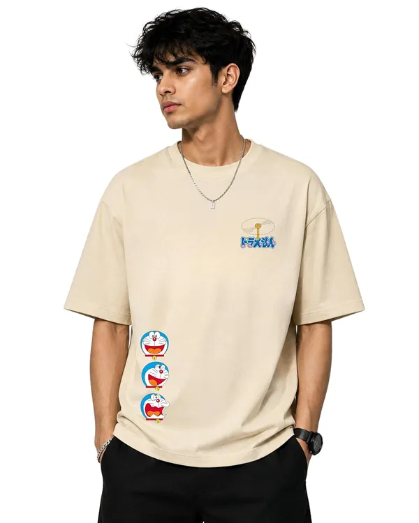 Doraemon_Off-white_Oversized_T_Shirt_for_Men_|_100%_Pure_Cotton_|_Round_Neck_Printed_T-Shirt_|_Front_&_Back_Print