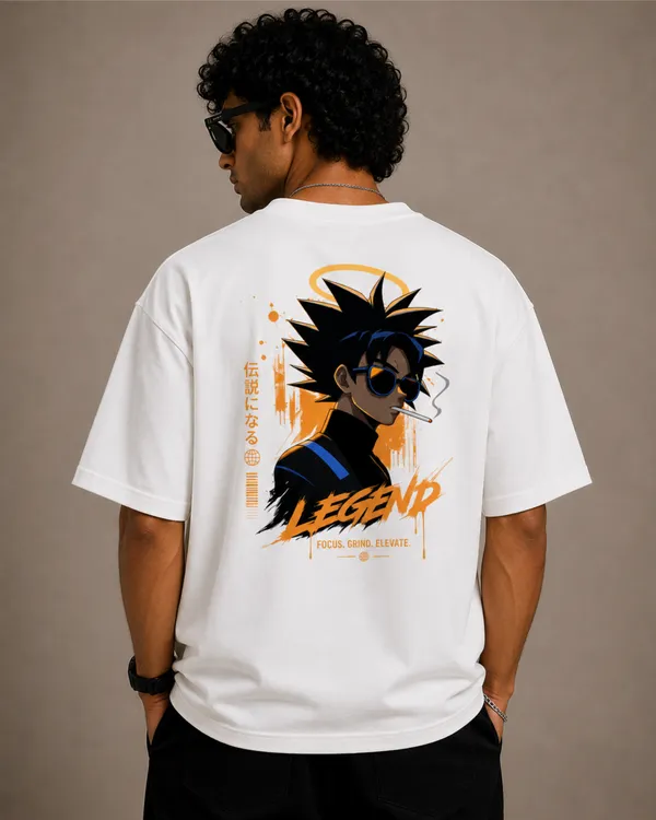Elevate_Outfit_Men's_White_Oversize_Anime_Graphic_Printed_T-Shirt_For_Men|_Front_&_Back_Printed_Round_Neck_Half_Sleeve_T-Shirt_|_Casual_Streetwear