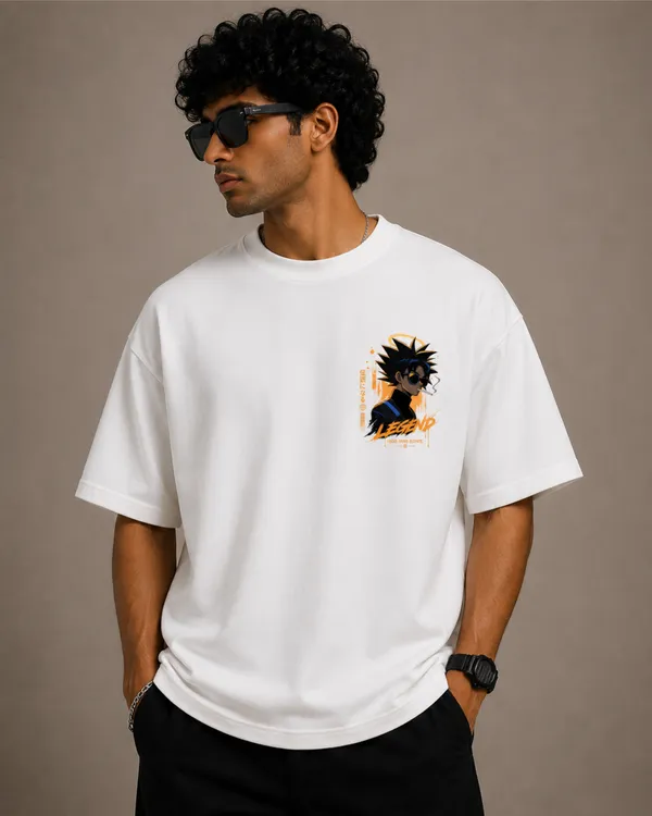 Elevate_Outfit_Men's_White_Oversize_Anime_Graphic_Printed_T-Shirt_For_Men|_Front_&_Back_Printed_Round_Neck_Half_Sleeve_T-Shirt_|_Casual_Streetwear