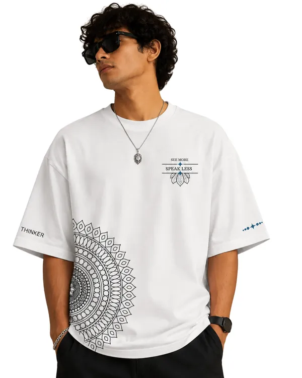 ELEVATE_OUTFIT_Men’s_Oversized_Graphic_Printed_T-Shirt_|_Premium_Owl_&_Mandala_Back_Print_|_Round_Neck_Half_Sleeve_Casual_Streetwear_T-Shirt