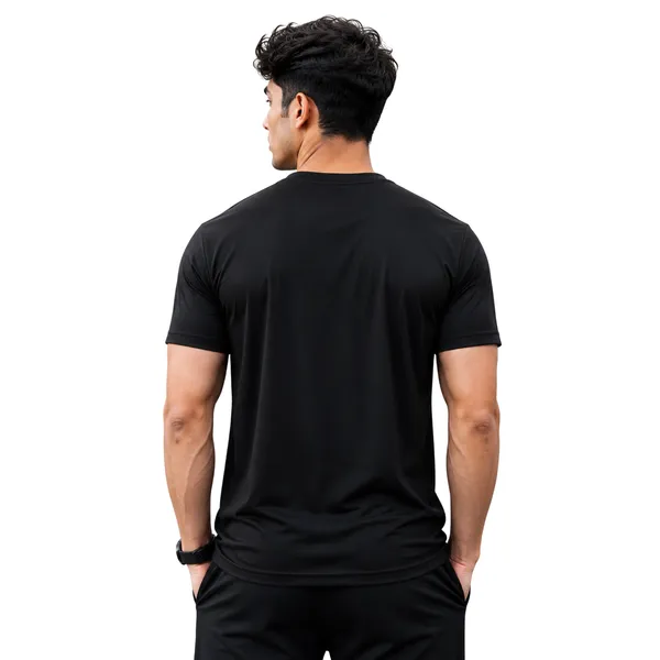 Black_Polyester_Crew_Neck_T-Shirt_For_Men_I_t-shirt_for_gym_and_sports_wear