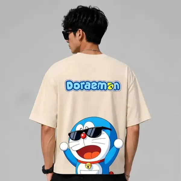 Doraemon_Printed_Oversized_Off-white_T_Shirt_for_Men_|_100%_Pure_Cotton_Round_Neck_T-Shirt_|_Front_&_Back_Print_|_Casual_&_Streetwear