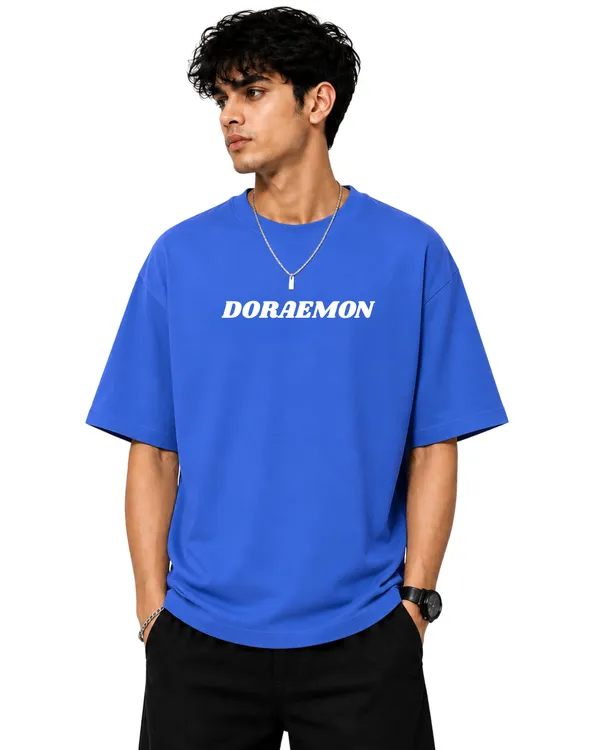 Doraemon_Oversized_T-Shirt_for_Men_|_100%_Super_Combed_Cotton_Royal_Blue__|_Front_&_Back_Printed_Round_Neck_T-Shirt_|_Casual_&_College_Wear