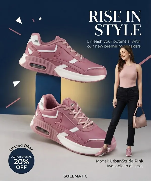 Pink_Lace-Up_Sneakers_for_Women