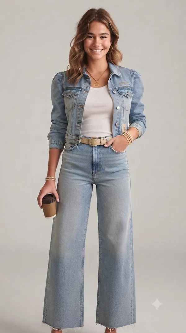 Blue_Denim_Jacket_And_Wide_Leg_Jeans_Set_For_Women