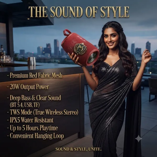 Red_20W_Portable_Bluetooth_Speaker_With_TWS_Mode