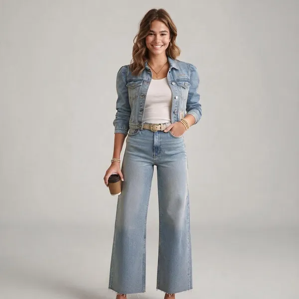 Light_Blue_Denim_Jacket_Wide_Leg_Jeans_Co-Ord_Set_For_Women