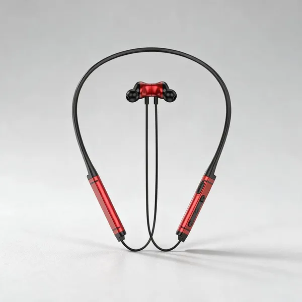 Red_Bluetooth_Neckband