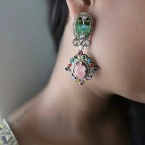 Avi_Semi_Precious_Stone_Earrings