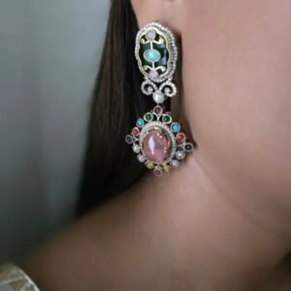 Avi_Semi_Precious_Stone_Earrings