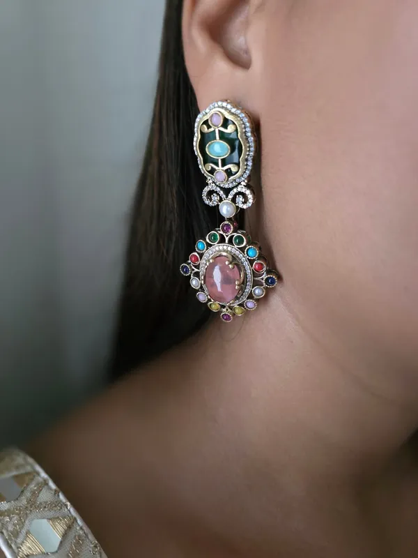 Avi_Semi_Precious_Stone_Earrings