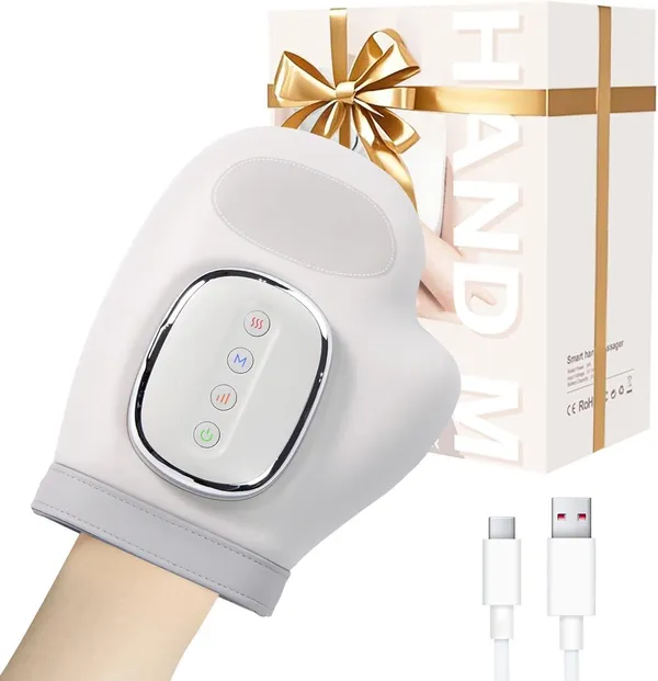 White_Wearable_Wrist_Massager_With_USB_Charging