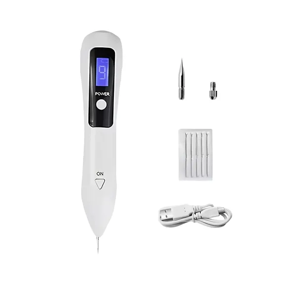 Electric_Plasma_Pen_Skin_Care_Device_With_Interchangeable_Tips