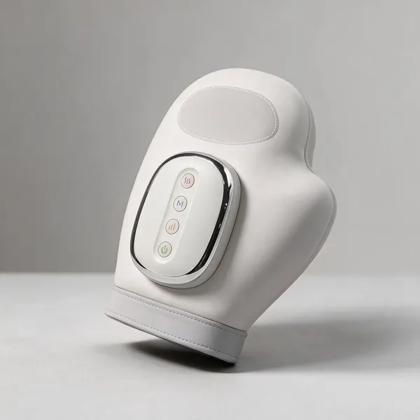 White_Wearable_Wrist_Massager_With_USB_Charging
