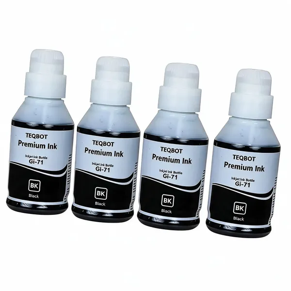 Teqbot_Canon_Gi-71_Compatible_Black_Ink_Bottle_Pack_Of_4