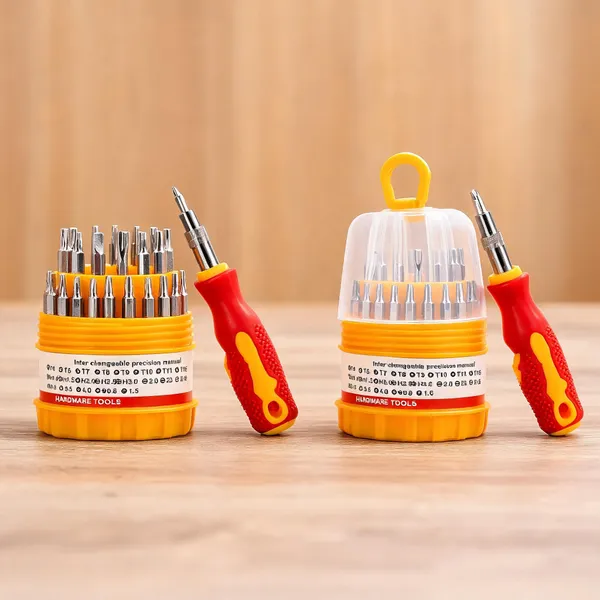Teqbot_31-In-1_Steel_Precision_Screwdriver_Kit_Interchangeable_Bits_Pack_Of_2