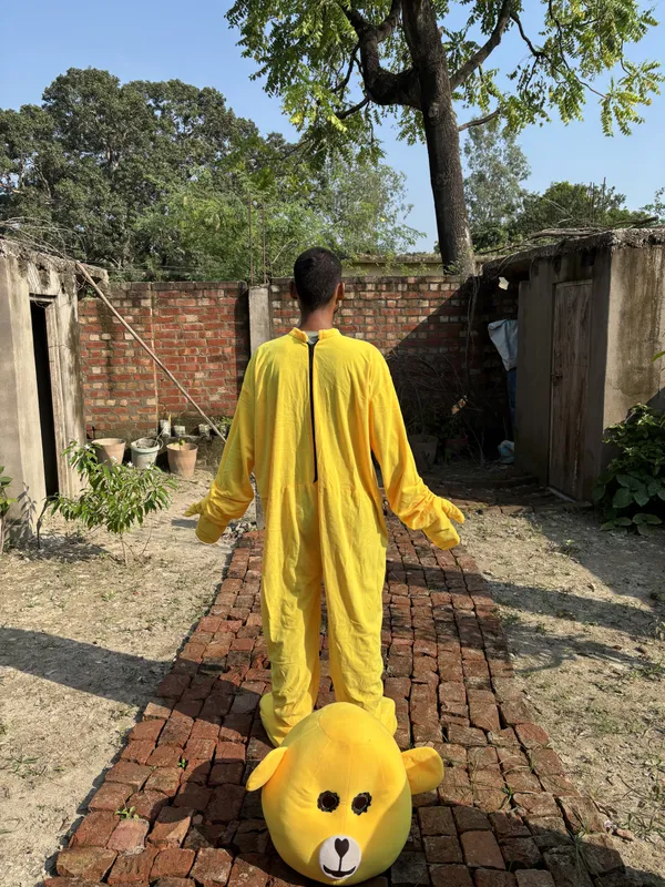 Yellow_Rayon_Teddy_Bear_Costume_For_Events_And_Promotions