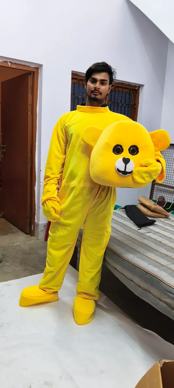 Yellow_Rayon_Teddy_Bear_Costume_For_Events_And_Promotions