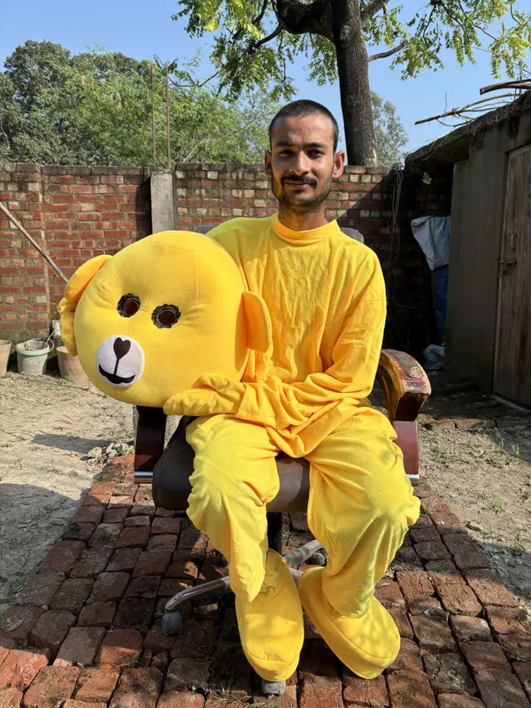 Yellow_Rayon_Teddy_Bear_Costume_For_Events_And_Promotions