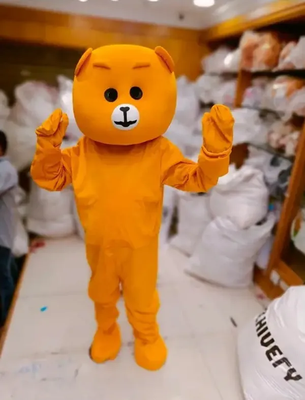 Yellow_Rayon_Teddy_Bear_Costume_For_Events_And_Promotions