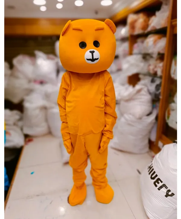Yellow_Rayon_Teddy_Bear_Costume_For_Events_And_Promotions