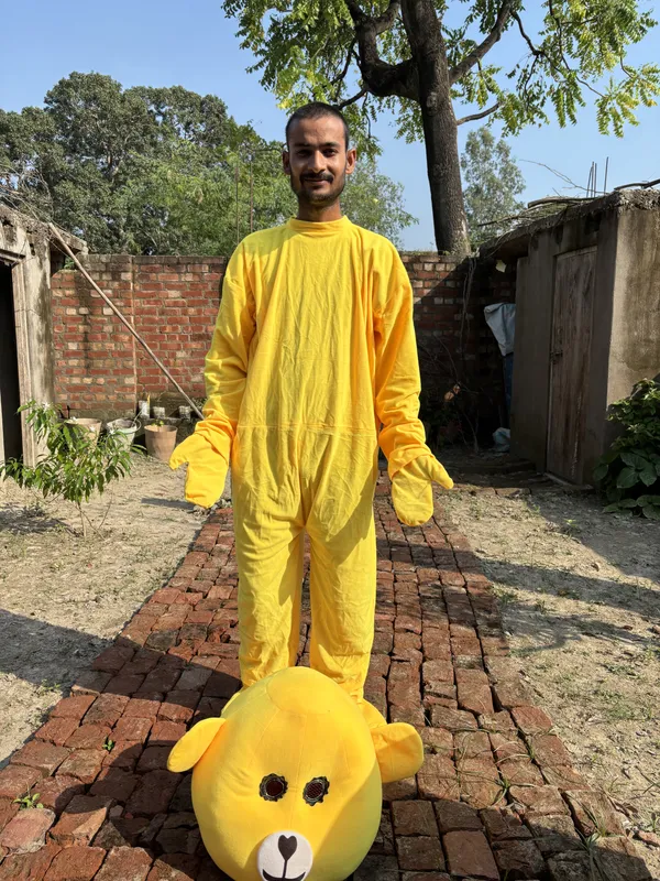 Yellow_Rayon_Teddy_Bear_Costume_For_Events_And_Promotions