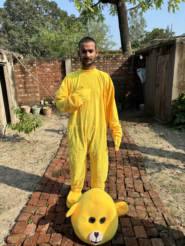 Yellow_Rayon_Teddy_Bear_Costume_For_Events_And_Promotions