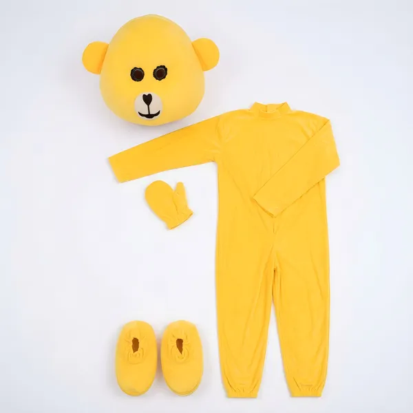 Yellow_Nylex_Teddy_Bear_Costume_For_Events_And_Promotions