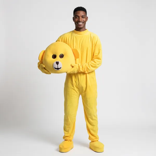 Yellow_Nylex_Teddy_Bear_Costume_For_Events_And_Promotions