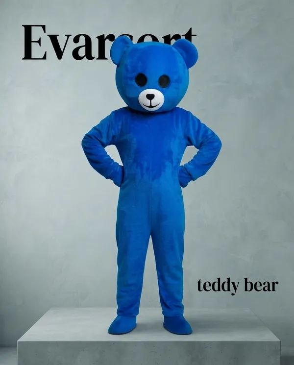 Royal_Blue_Nylex_Teddy_Bear_Costume_For_Events_And_Promotions