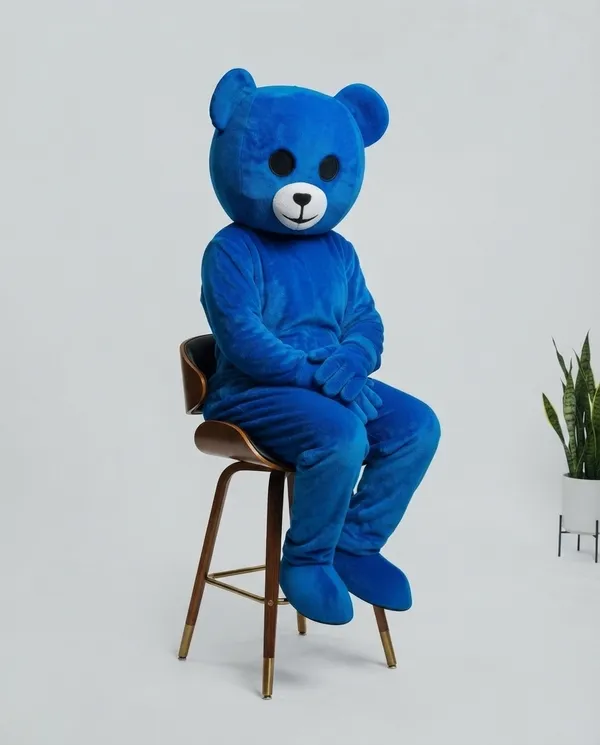 Royal_Blue_Nylex_Teddy_Bear_Costume_For_Events_And_Promotions