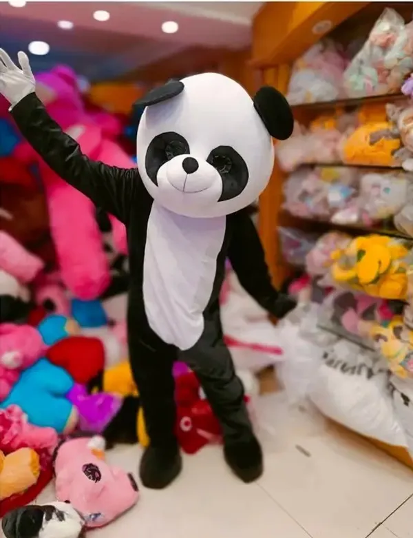 Black_And_White_Rayon_Teddy_Bear_Costume_For_Events_And_Promotions