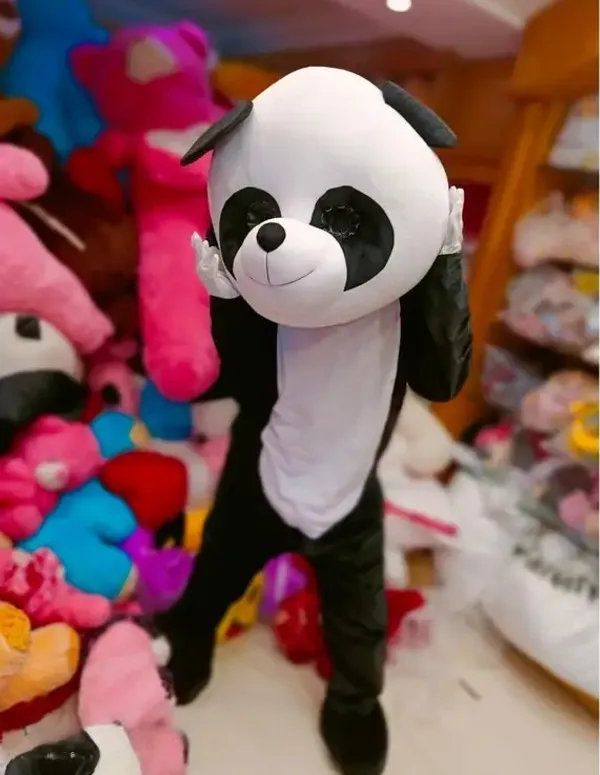 Black_And_White_Rayon_Teddy_Bear_Costume_For_Events_And_Promotions