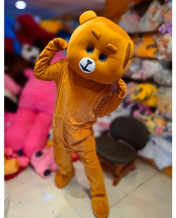 Yellow_Rayon_Teddy_Bear_Costume_For_Events_And_Promotions