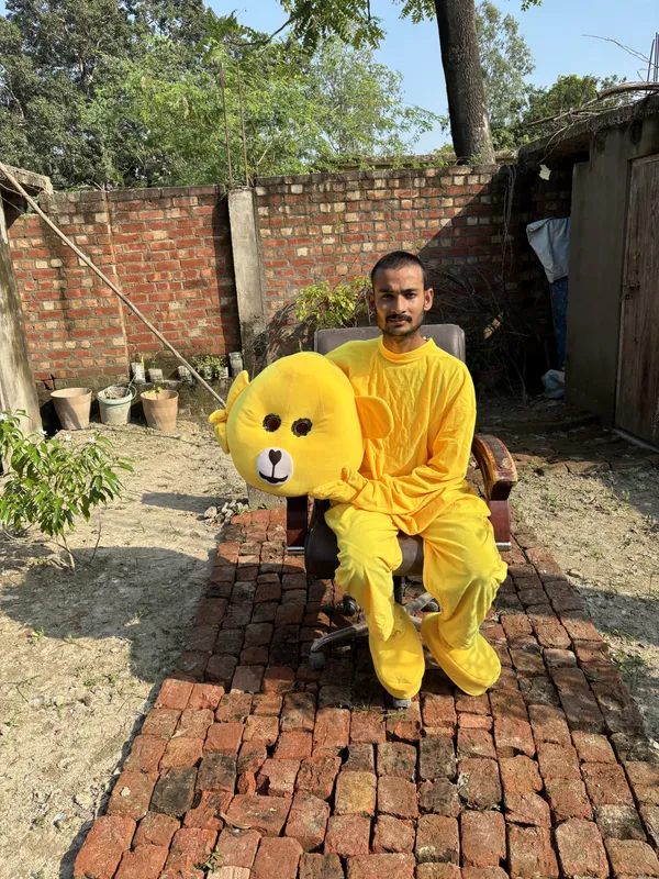 Yellow_Rayon_Teddy_Bear_Costume_For_Events_And_Promotions