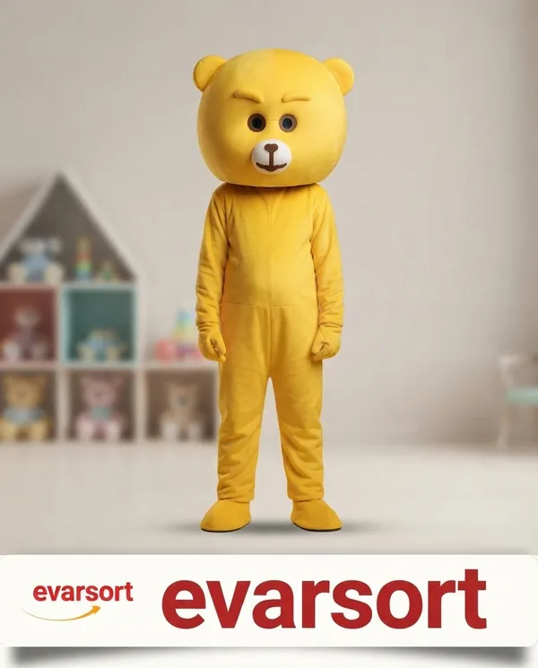 Yellow_Nylex_Teddy_Bear_Costume_For_Events_And_Promotions