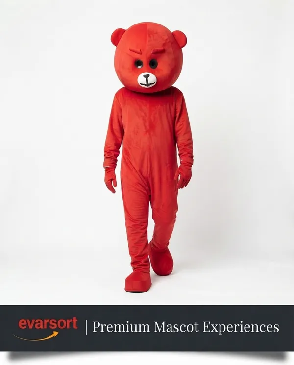 Red_Nylex_Teddy_Bear_Costume_For_Events_And_Promotions