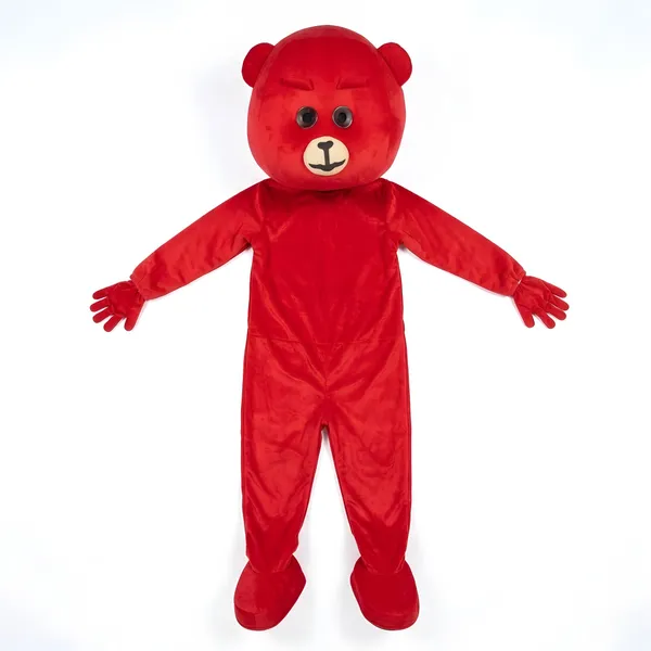 Red_Nylex_Teddy_Bear_Costume_For_Events_And_Promotions