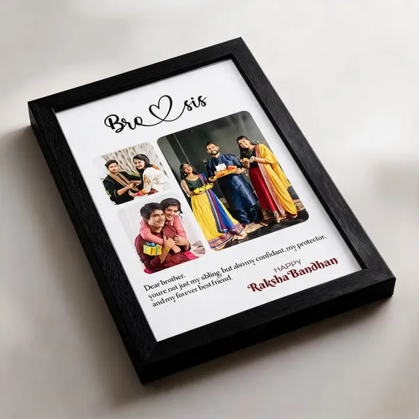 Black__And_White_Wooden_Glass_Photo_Frame_For_Home_Decor